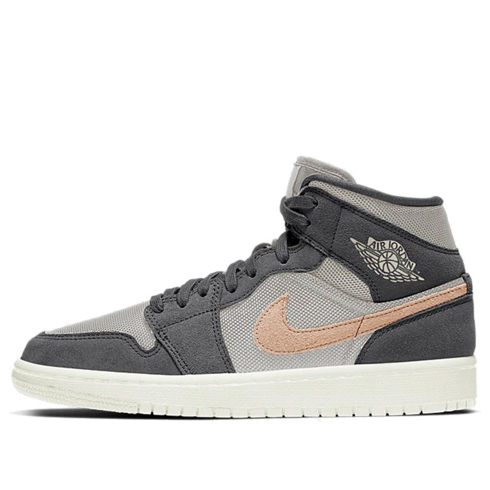 Womens WMNS Air Jordan 1 Mid Iron Grey Onyx BQ6472-020 01