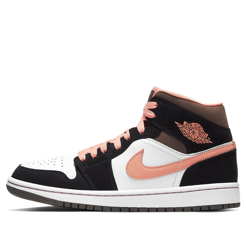 Womens WMNS Air Jordan 1 Mid SE Peach Mocha DH0210-100 01