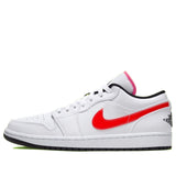Nike Air Jordan 1 Low 'Multi-Color Swoosh' White/Multi-Color/Black CW7009-100 01