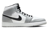 Nike Air Jordan 1 Mid 'Smoke Grey' Light Smoke Grey/Black/White 554724-092 01