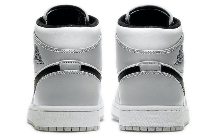 Nike Air Jordan 1 Mid 'Smoke Grey' Light Smoke Grey/Black/White 554724-092 01