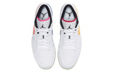Nike Air Jordan 1 Low 'Multi-Color Swoosh' White/Multi-Color/Black CW7009-100 01