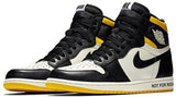 Nike Air Jordan 1 Retro High OG NRG 'Not For Resale' Sail/Black-Varsity Maize 861428-107 01