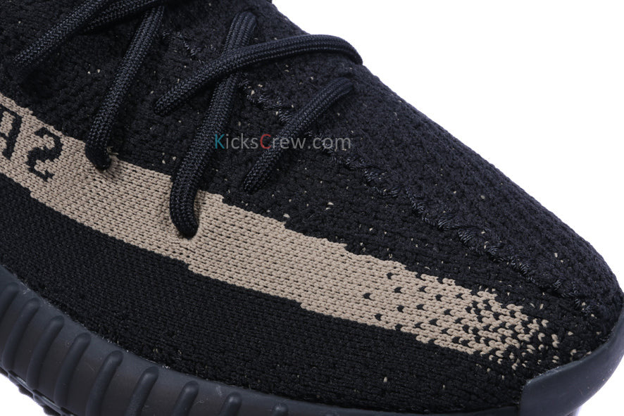 Adidas Yeezy Boost 350 V2 Core Black Green BY9611 01