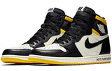 Nike Air Jordan 1 Retro High OG NRG 'Not For Resale' Sail/Black-Varsity Maize 861428-107 01