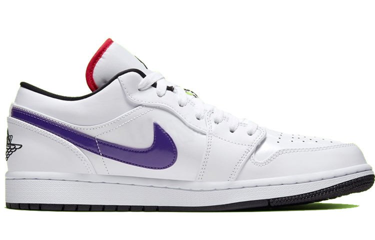 Nike Air Jordan 1 Low 'Multi-Color Swoosh' White/Multi-Color/Black CW7009-100 01