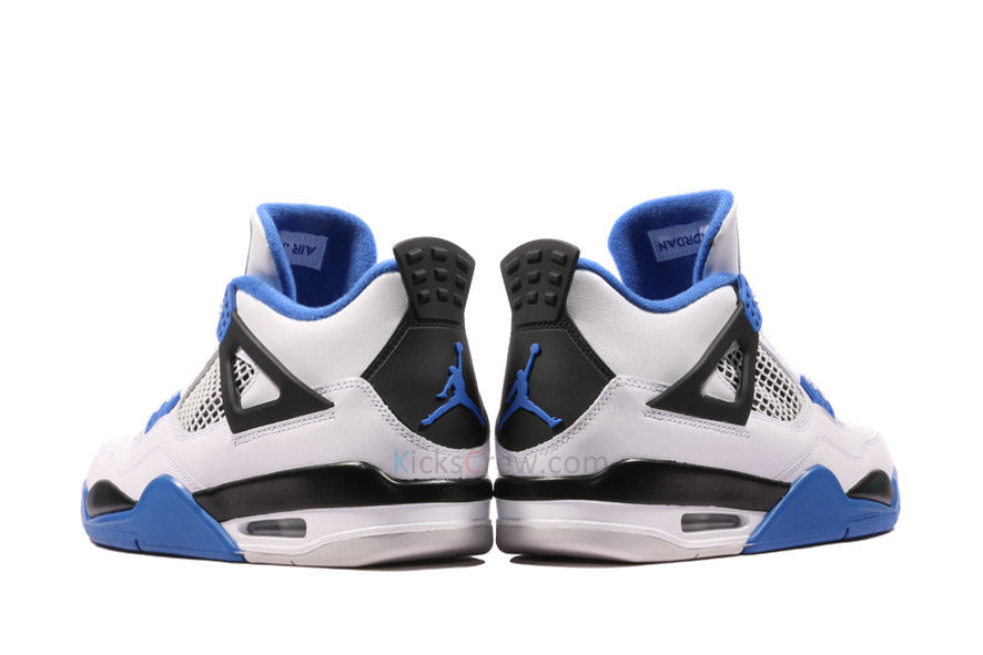 Nike Air Jordan 4 Retro White - Motorsports 308497-117 01