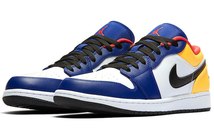 Nike Air Jordan 1 Low Royal Yellow 553558-123 01
