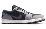 Air Jordan 1 Low SE \Crater\ Crater Black Grey DM4657-001 01