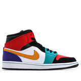 Nike Air Jordan 1 Mid Multi Color 554724-125 01