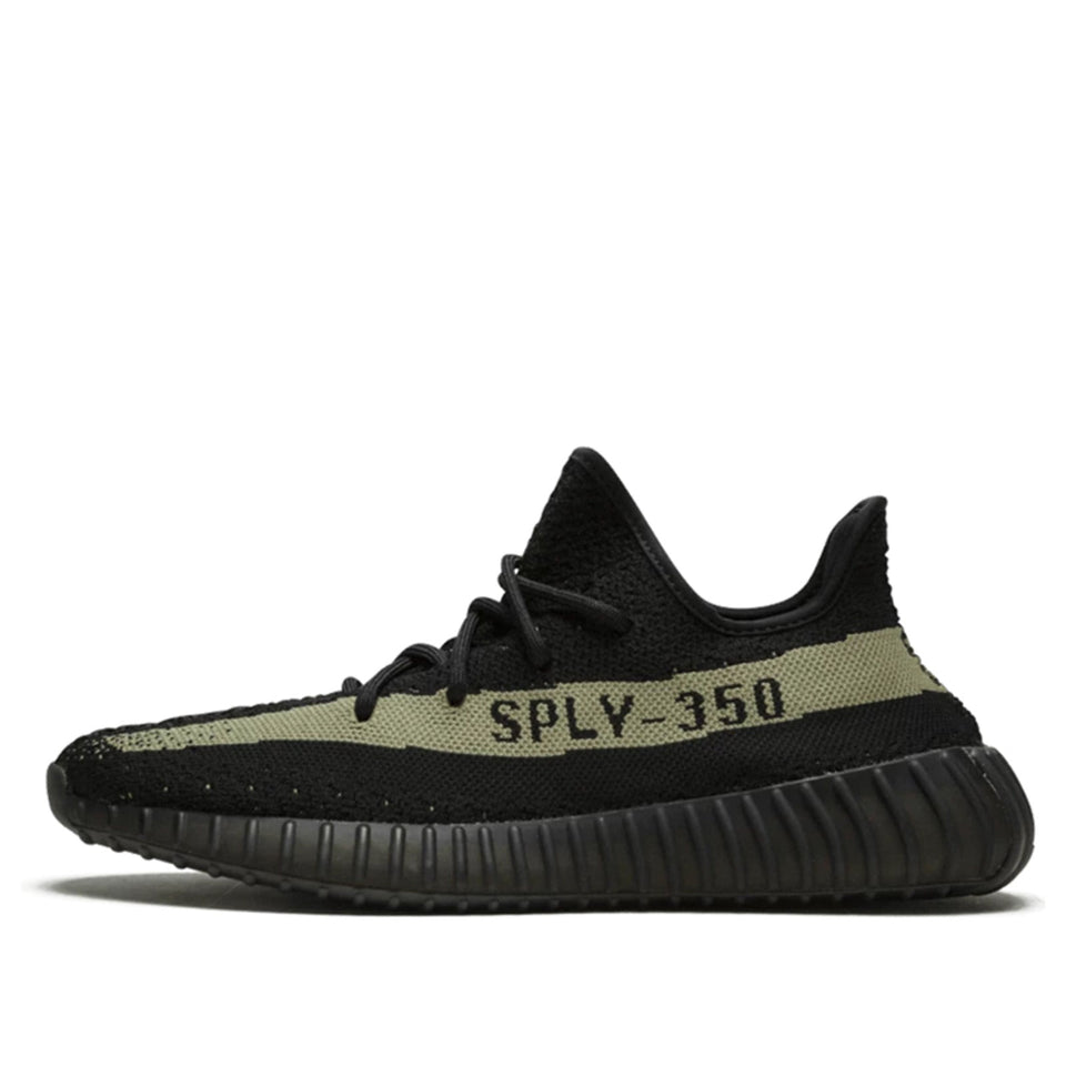 Adidas Yeezy Boost 350 V2 Core Black Green BY9611 01