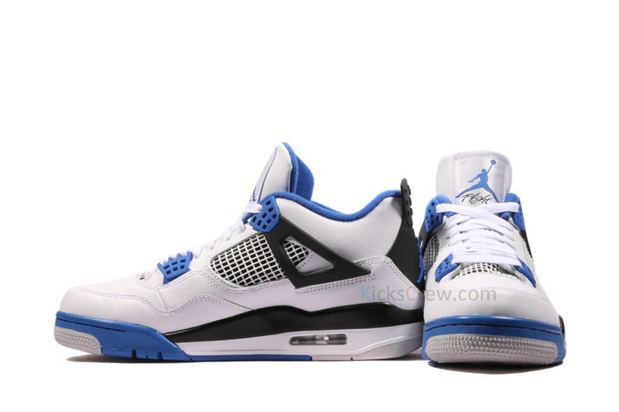 Nike Air Jordan 4 Retro White - Motorsports 308497-117 01