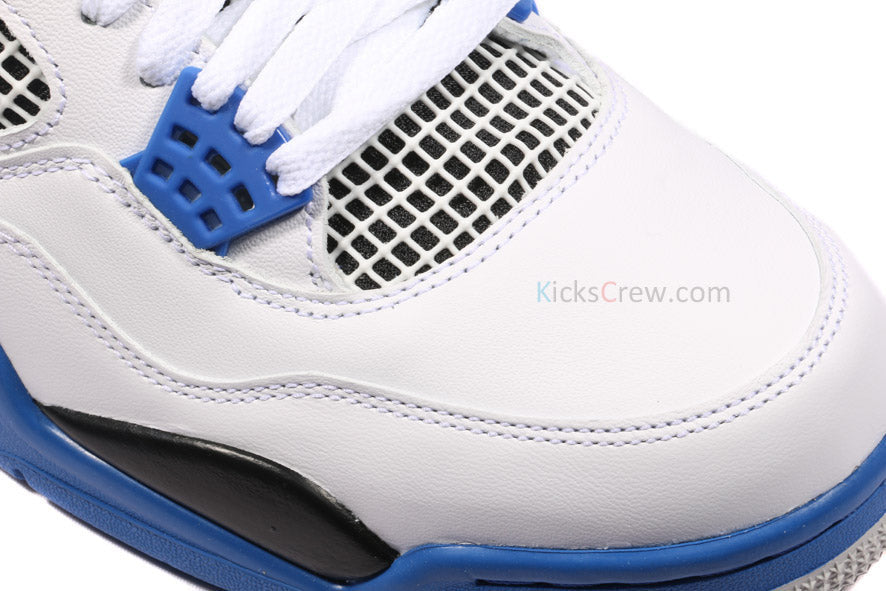 Nike Air Jordan 4 Retro White - Motorsports 308497-117 01