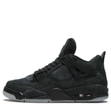 Nike KAWS x Air Jordan 4 Retro 'Black' Black/Black-Clear Glow 930155-001 01