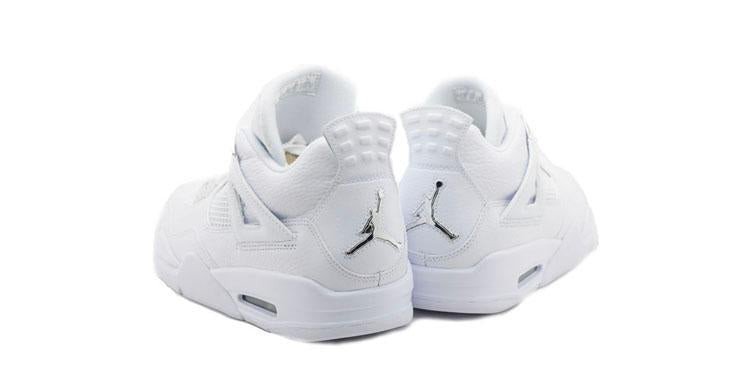 Nike Air Jordan 4 Retro '25th Silver Anniversary' White/Metallic Silver 408202-101 01