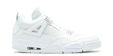 Nike Air Jordan 4 Retro '25th Silver Anniversary' White/Metallic Silver 408202-101 01