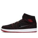 Nike Air Jordan 1 Mid Fearless - Black Gym Red CK5665-062 01