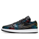 Womens WMNS Air Jordan 1 Low Multicolor Snakeskin CW5580-001 01