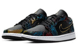 Womens WMNS Air Jordan 1 Low Multicolor Snakeskin CW5580-001 01