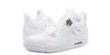 Nike Air Jordan 4 Retro '25th Silver Anniversary' White/Metallic Silver 408202-101 01