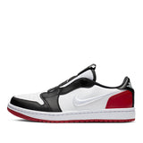 Womens WMNS Air Jordan 1 RET Low Slip White Black Red AV3918-102 01