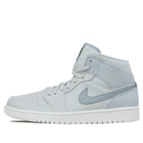 Nike Air Jordan 1 Mid SE Light Bone Reflective Silver 852542-003 01