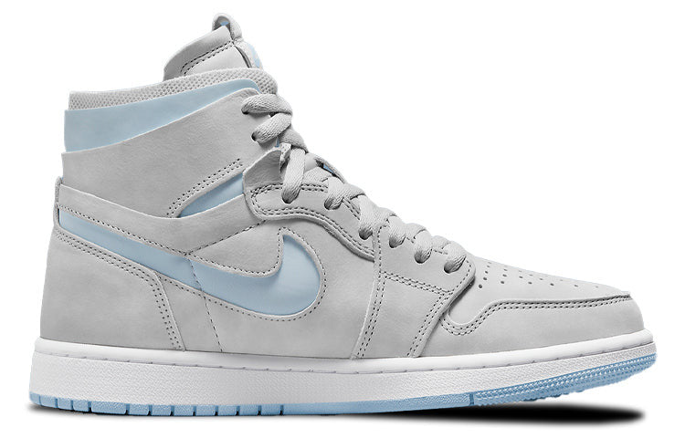 Womens Air Jordan 1 Zoom CMFT Grey Blue CT0979-004 01