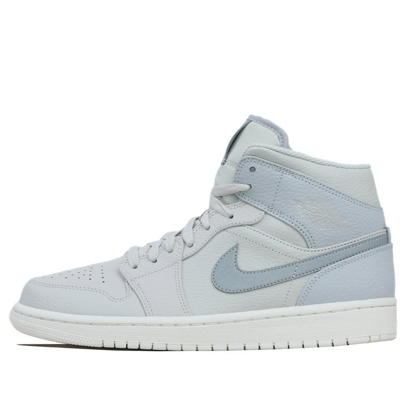 Nike Air Jordan 1 Mid SE Light Bone Reflective Silver 852542-003 01