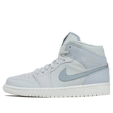 Nike Air Jordan 1 Mid SE Light Bone Reflective Silver 852542-003 01