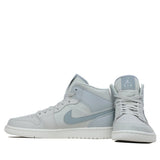 Nike Air Jordan 1 Mid SE Light Bone Reflective Silver 852542-003 01