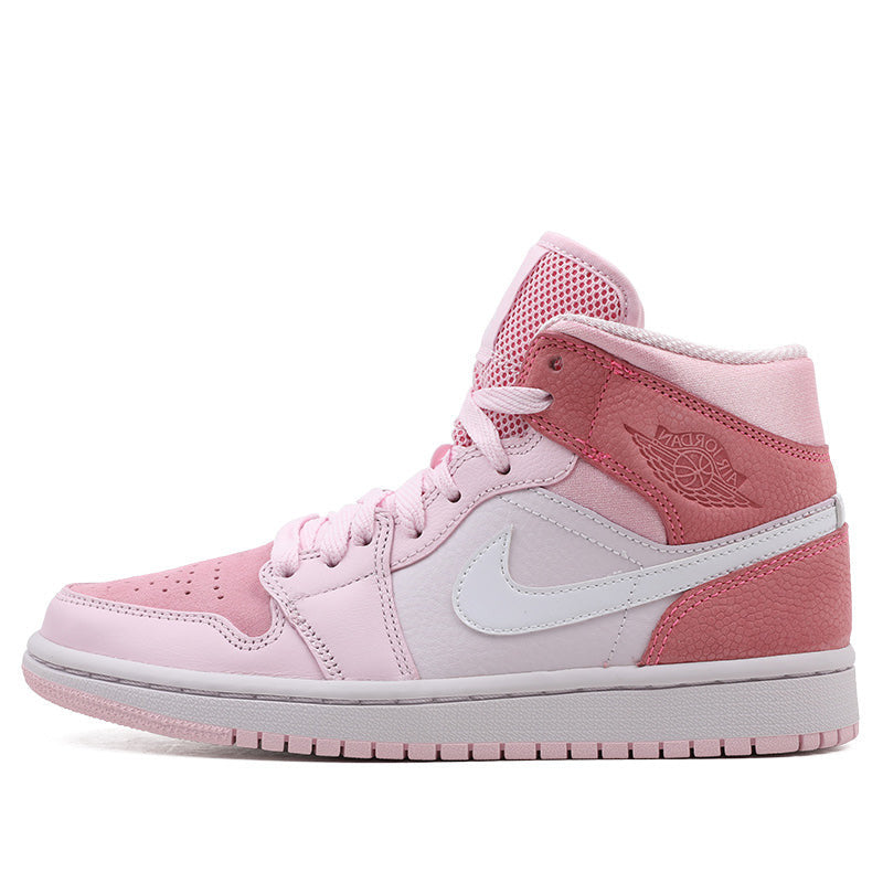 Womens WMNS Air Jordan 1 Mid Digital Pink CW5379-600 01