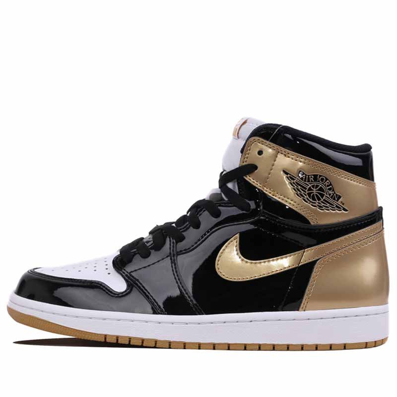 Nike Air Jordan 1 Retro High OG NRG ComplexCon - Gold Top 3 861428-001 01