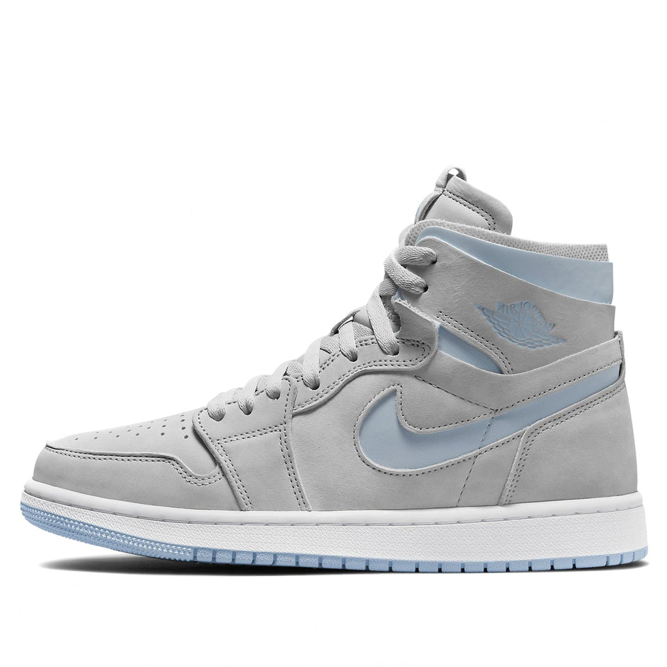 Womens Air Jordan 1 Zoom CMFT Grey Blue CT0979-004 01