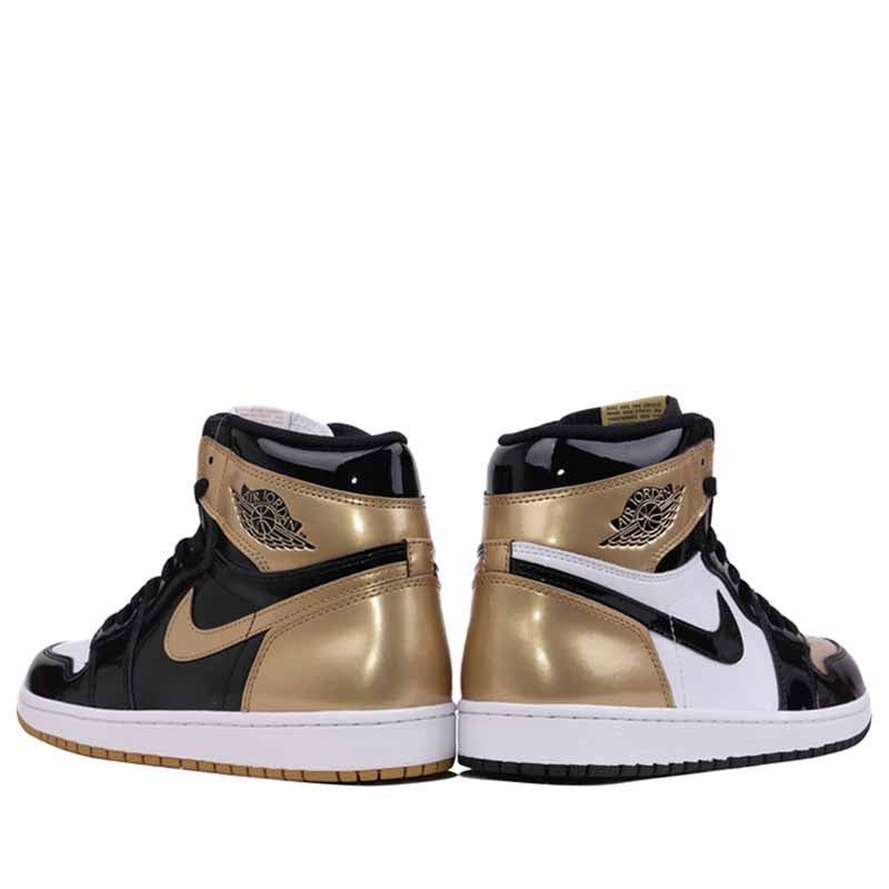 Nike Air Jordan 1 Retro High OG NRG ComplexCon - Gold Top 3 861428-001 01