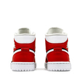 Womens WMNS Air Jordan 1 Mid Gym Red Black BQ6472-601 01