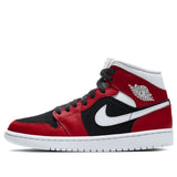 Womens WMNS Air Jordan 1 Mid Gym Red Black BQ6472-601 01