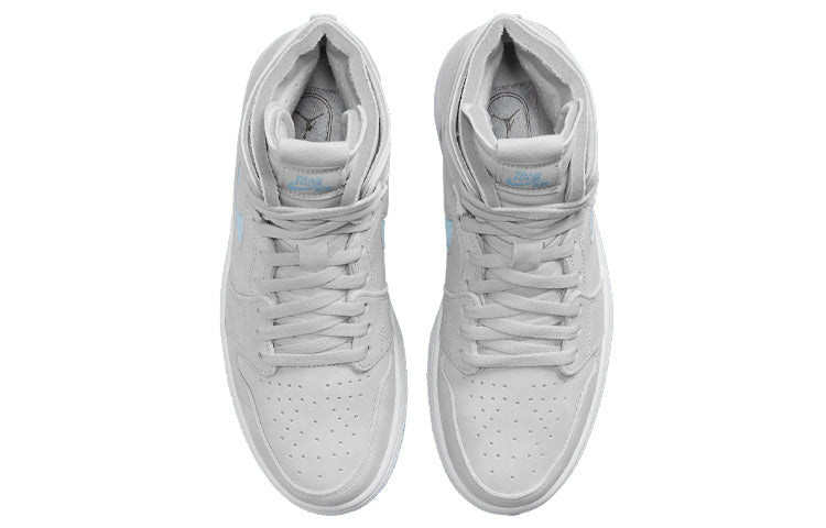 Womens Air Jordan 1 Zoom CMFT Grey Blue CT0979-004 01
