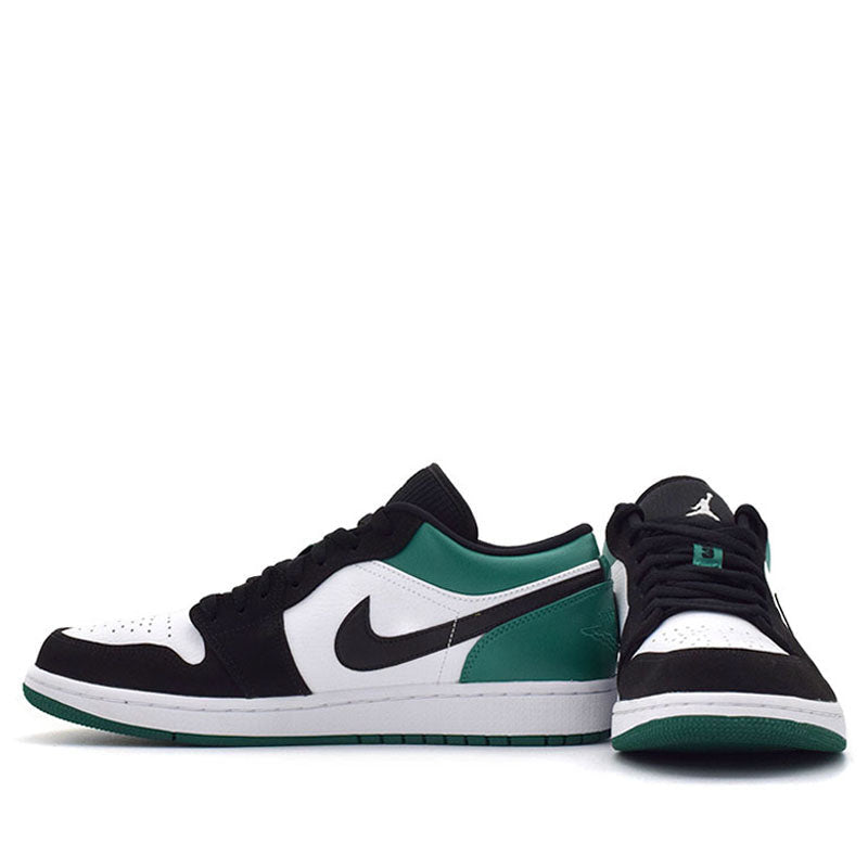 Nike Air Jordan 1 Low White Black Mystic Green 553558-113 01