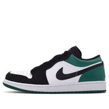 Nike Air Jordan 1 Low White Black Mystic Green 553558-113 01