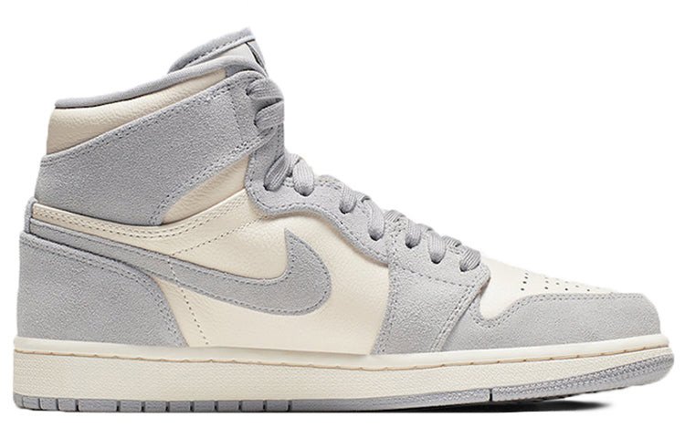 Womens WMNS Air Jordan 1 Retro HI PRM Pale Ivory AH7389-101 01