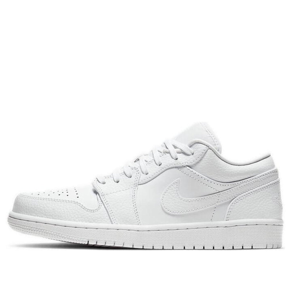 Nike Air Jordan 1 Low Triple White 553558-130 01