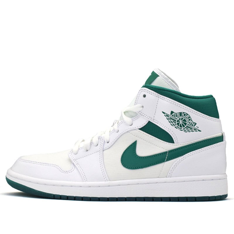 Nike Air Jordan 1 Mid White Mystic Green CD6759-103 01