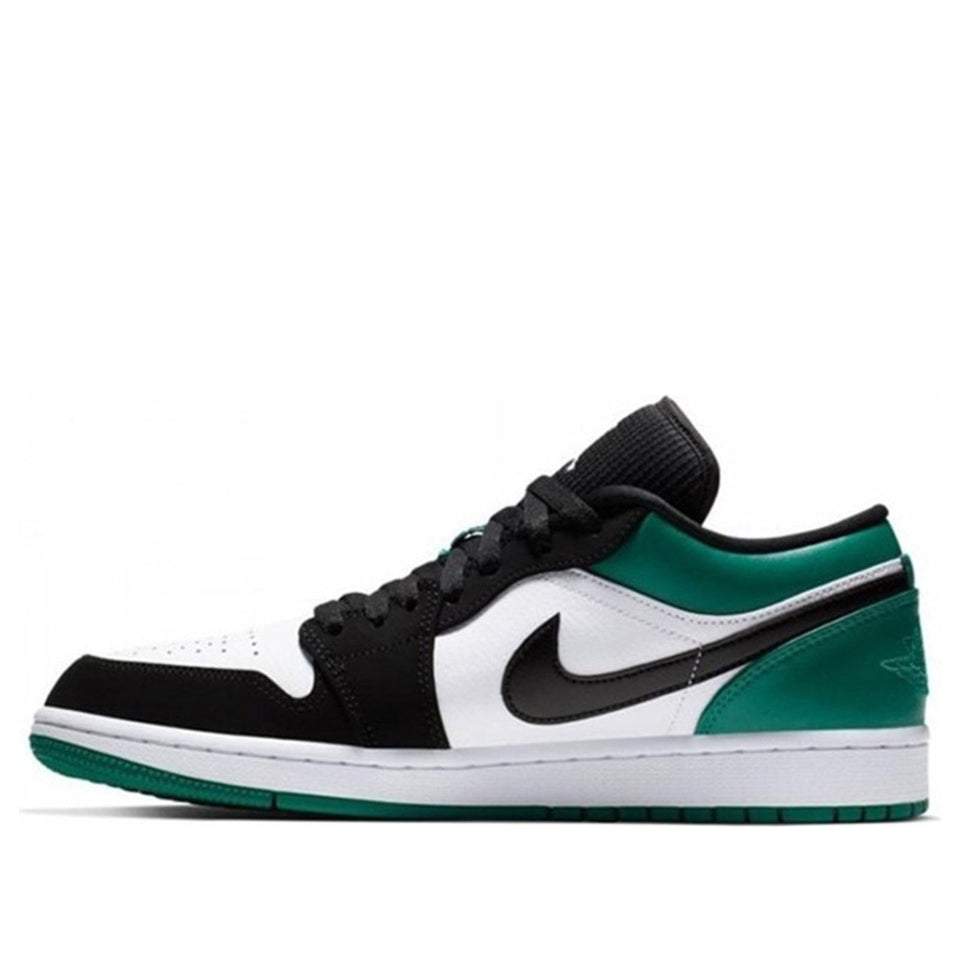 Nike Air Jordan 1 Low White Black Mystic Green 553558-113 01