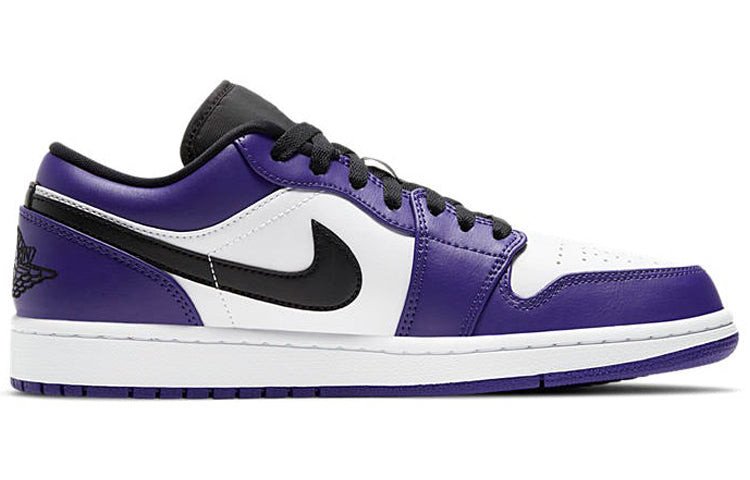 Nike Air Jordan 1 Low Court Purple Court Purple White 553558-500 01