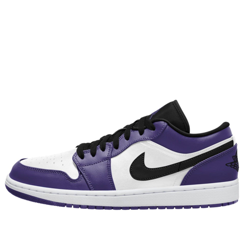 Nike Air Jordan 1 Low Court Purple Court Purple White 553558-500 01