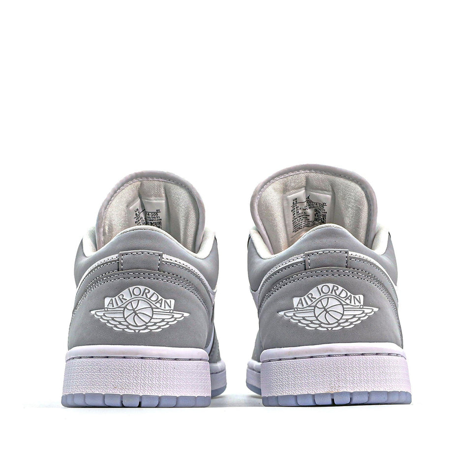 Womens Air Jordan 1 Low Wolf Grey DC0774-105 01