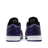 Nike Air Jordan 1 Low Court Purple Court Purple White 553558-500 01