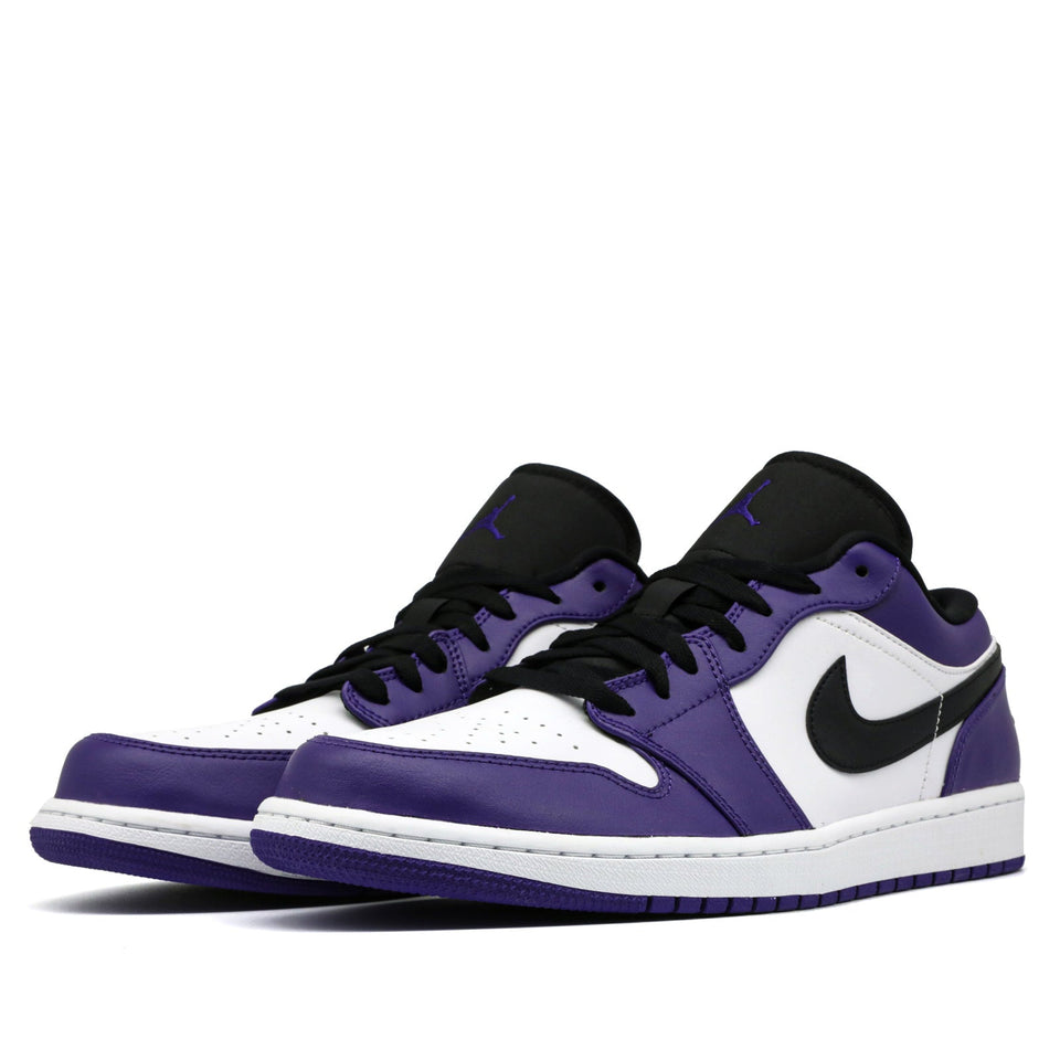 Nike Air Jordan 1 Low Court Purple Court Purple White 553558-500 01