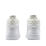 Womens WMNS Air Jordan 1 Mid SE Quilted White DB6078-100 01