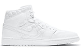 Womens WMNS Air Jordan 1 Mid SE Quilted White DB6078-100 01